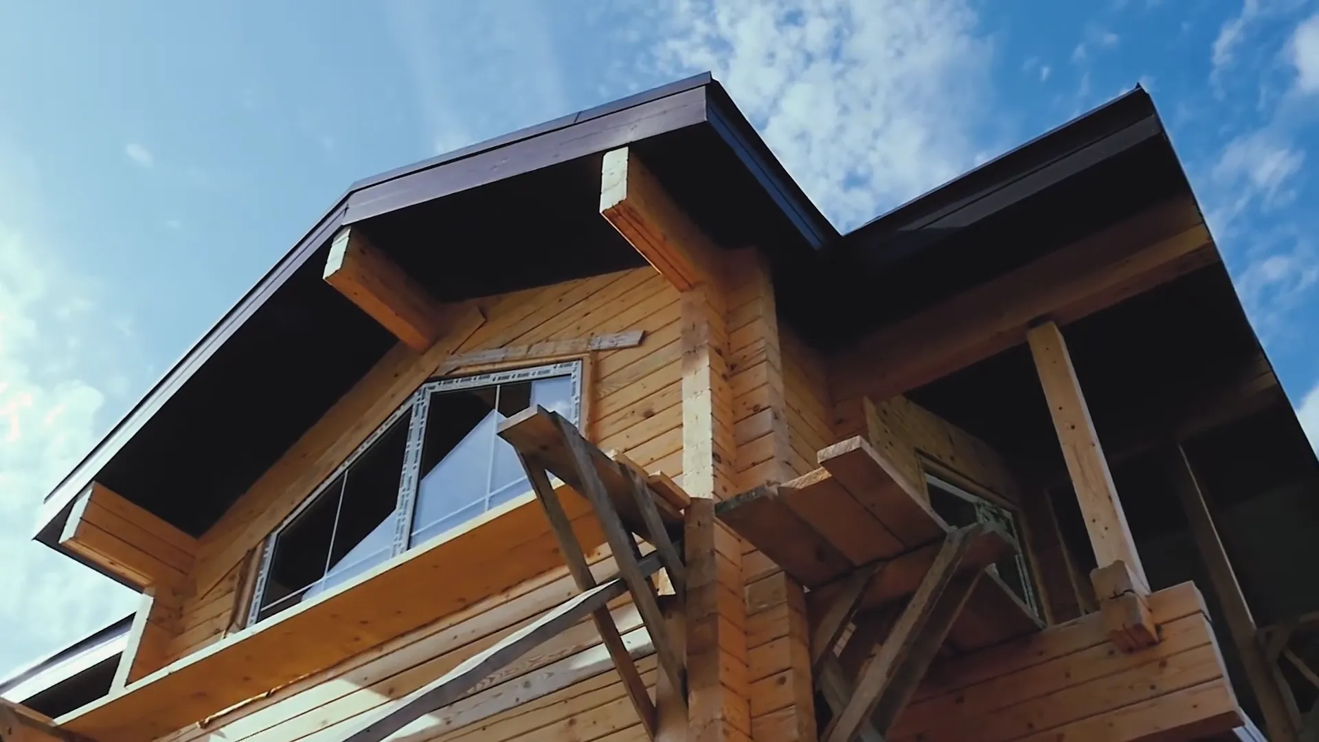 Двухэтажный Дом из профилированного на 112 кв.м.