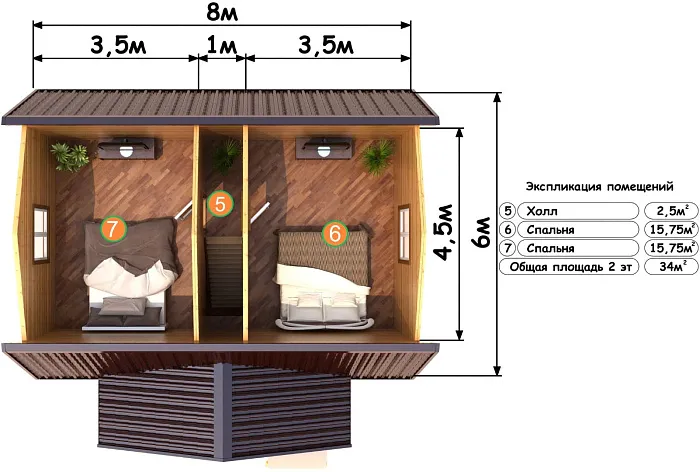  Медовый планировка