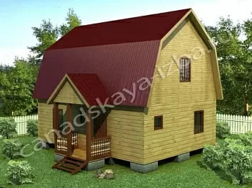 Дом <span></span> "Имение 3" 6 на 8