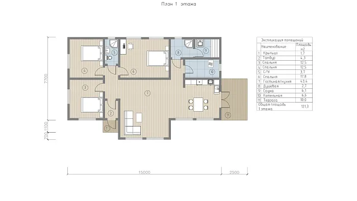  Гроно планировка