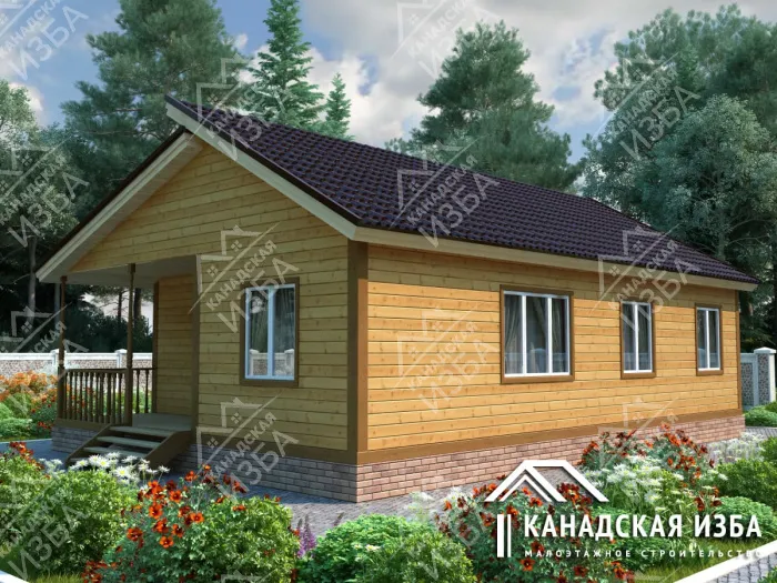 Охотничий Домик проект