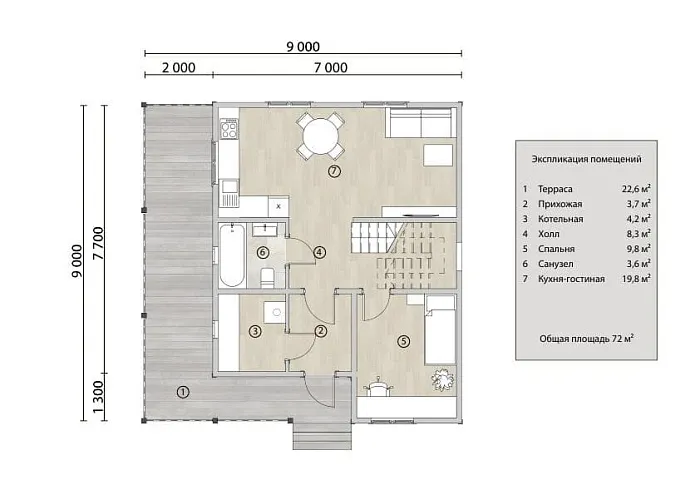 Мадрид планировка