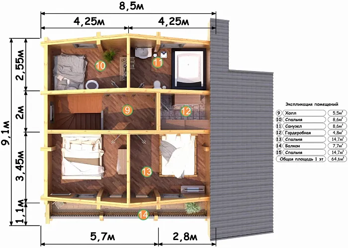 Карелия планировка