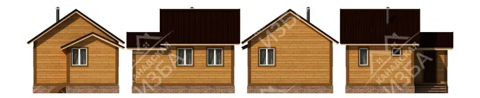 Русская изба проект