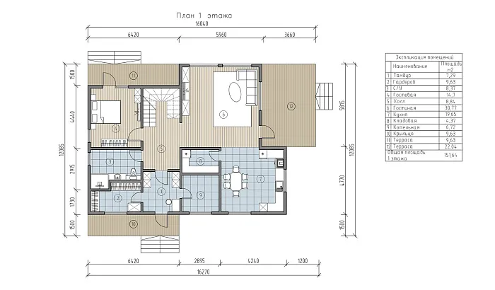  Сан планировка