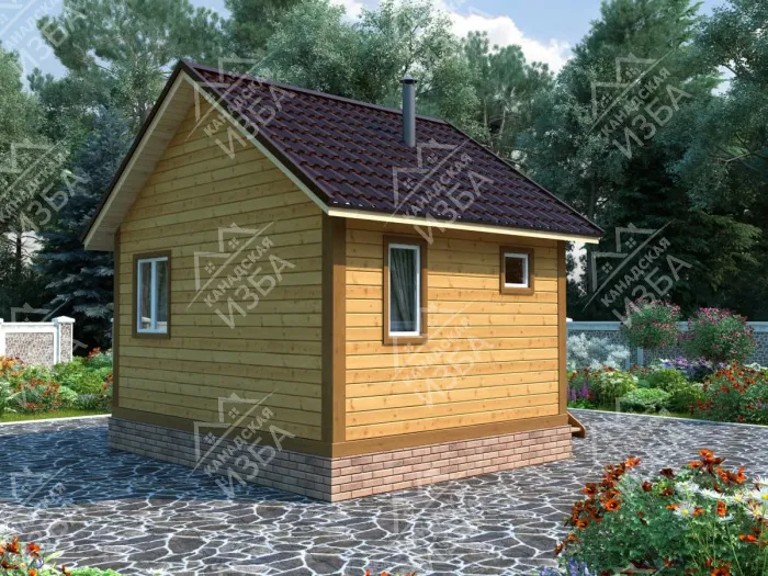 Русская изба проект