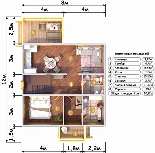  Пермь 2 планировка