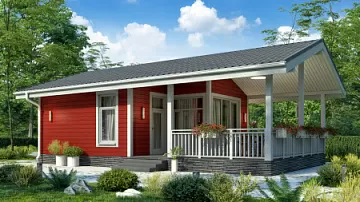  Русская баня под ключ <span></span> "Понга" 5.8 на 10