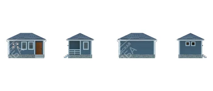 Баня Мини проект