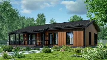 Дом <span></span> "Авентура" 9.5 на 16.6