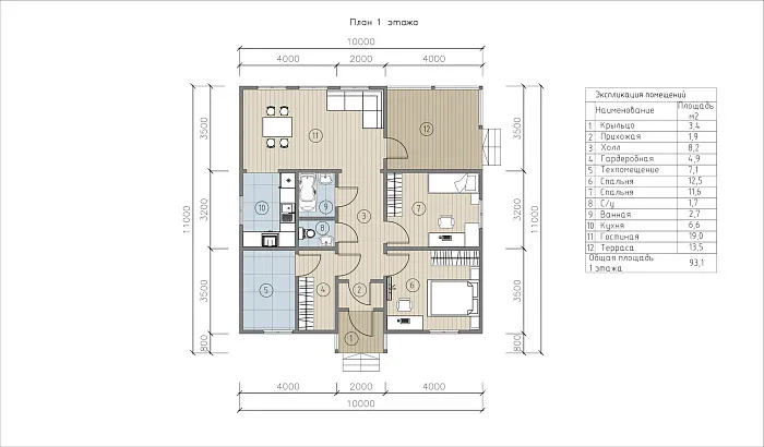 Антони планировка