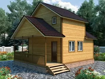 Дом <span></span> "Добрыня 2" 6 на 8