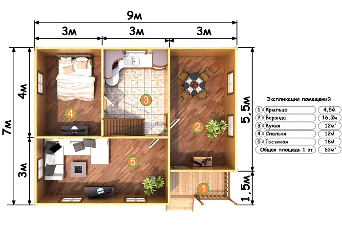 Дагомыс планировка