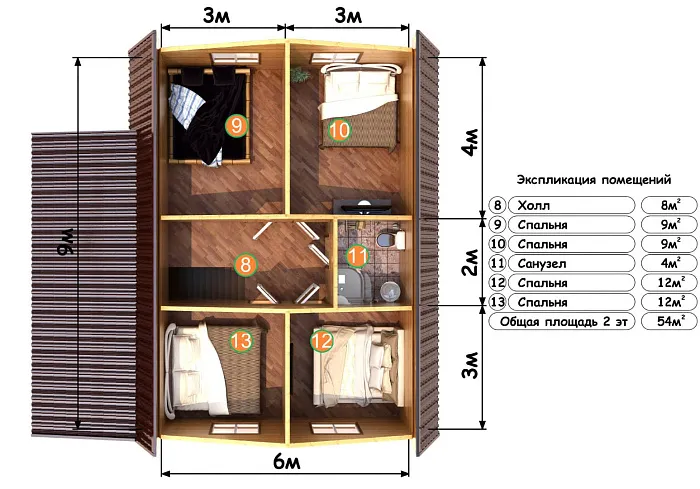 Березки планировка