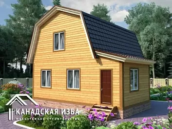 Дом <span></span> "Дачник" 7 на 8