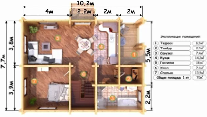Мечтатель планировка