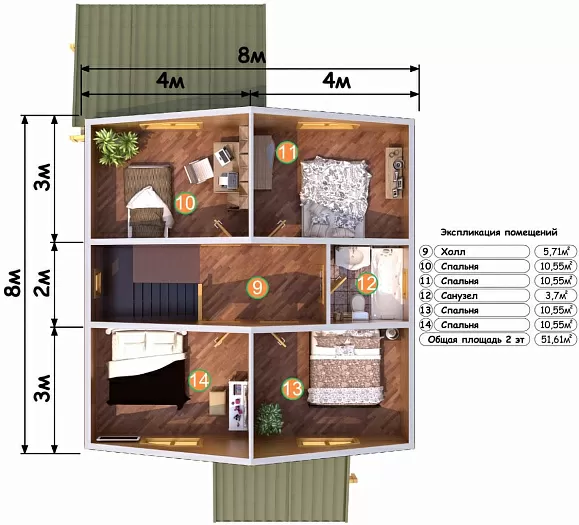  Пермь 2 планировка
