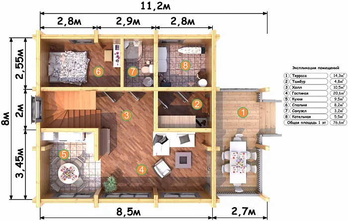 Карелия планировка