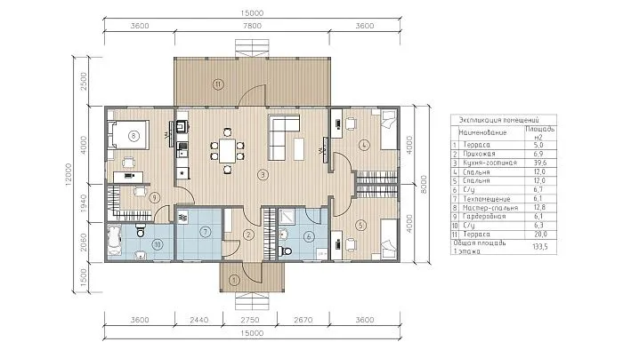  ОДИН-L планировка