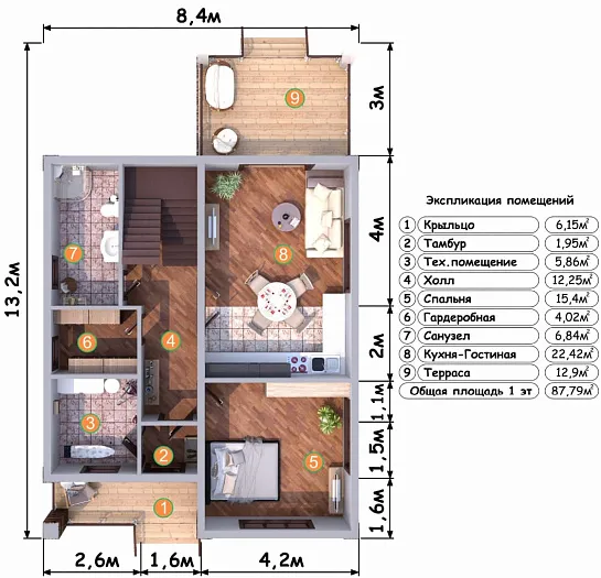 Монреаль планировка
