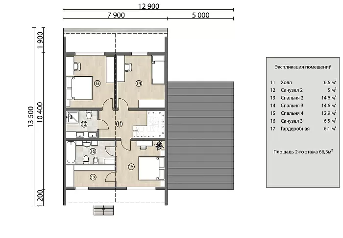  Тоттенхэм планировка