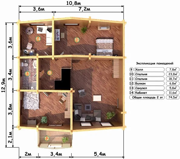  Антон планировка