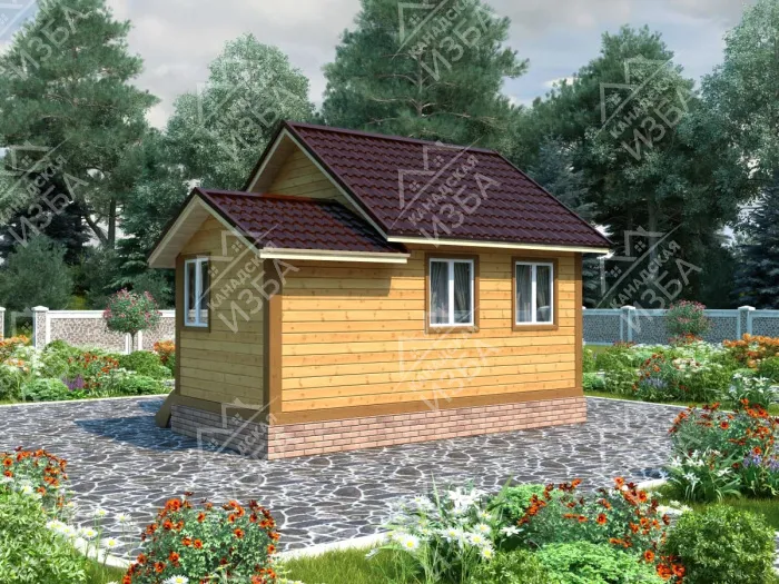 Русская изба проект