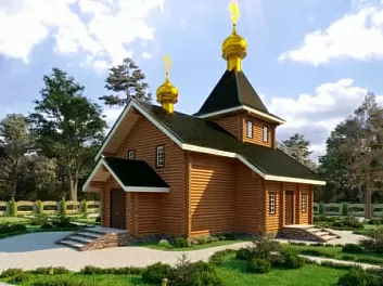 Дом <span>Проект церкви</span> "ЦЕРКОВЬ 4" 12.8 на 20.5