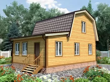 Дом <span></span> "Волга" 6 на 9