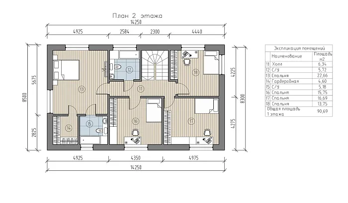 Тера планировка