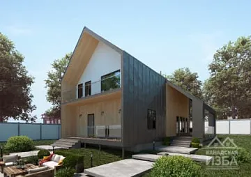 Дом Проект для дачи <span></span> "Амбарио" 13.5 на 11