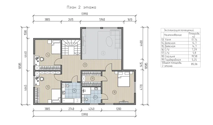  Сан планировка