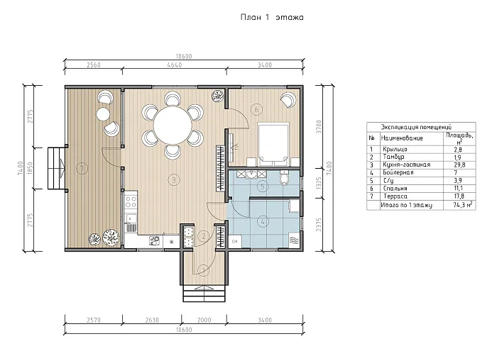 Ван планировка