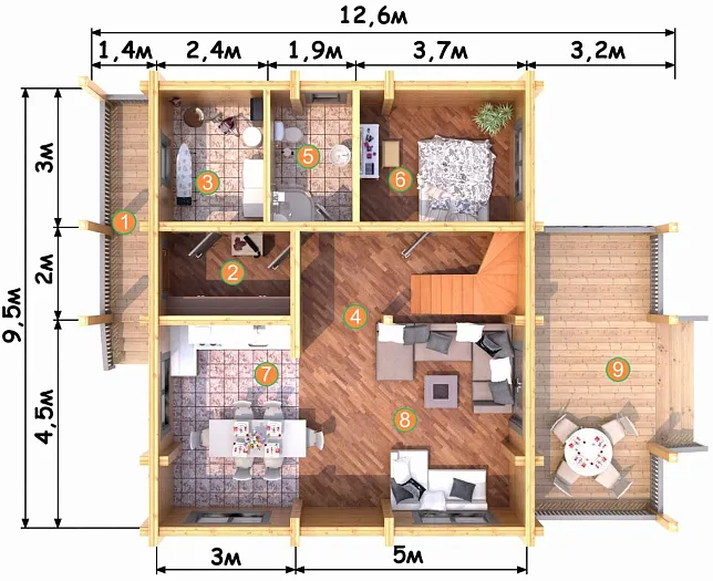 Эльбрус планировка