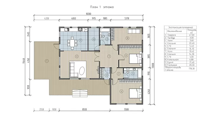 Гая планировка